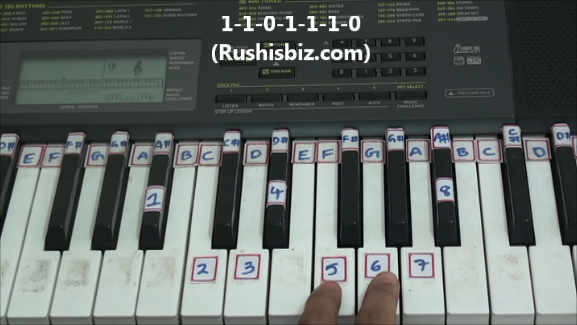 "A#/Bb" Major Scale Positions